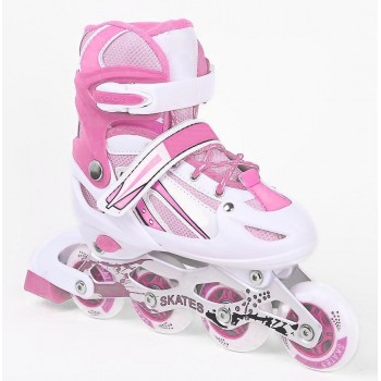 ALUMINYUM YETİ AYARLANABİLİR PATEN 30-33 PEMBE