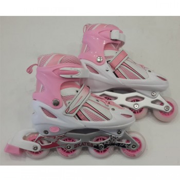 ALUMINYUM FITNESS AYARLANABİLİR PATEN 40-43 PEMBE