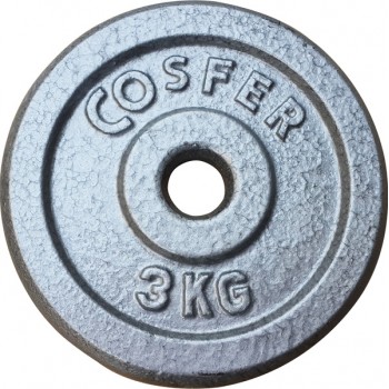 Cosfer 3Kg Gri Döküm Plaka