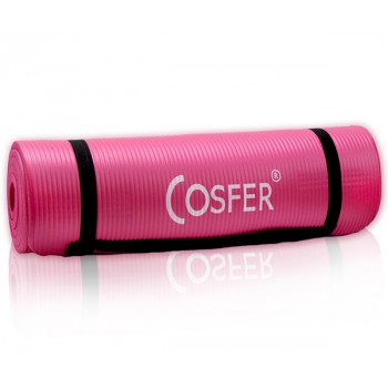 Cosfer Pilates Minderi - Yoga Mat 10 mm. Kırmızı