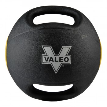 Valeo 6 Kg Tutacaklı Sağlık Topu -Sarı