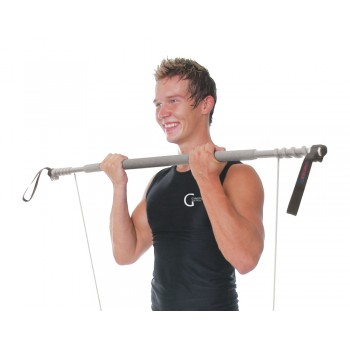 Gymstick Original (Çok Sert) Pilates Barı - Gümüş Renk