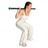 Gymstick Aerobik Bar 6 Kg Siyah-Mavi (61051-6)