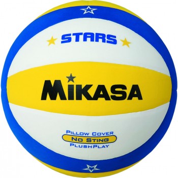 Mikasa VSV-STARS-Y Plaj Voleybol Topu - Sarı / Mavi / Beyaz