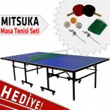 Mitsuka Fight Masa Tenis Masası + 2 Raket + 3 Top + Ağ-Demir HEDİYELİ