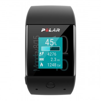 Polar M600 GPS'li Nabız Kontrol Saati - Siyah