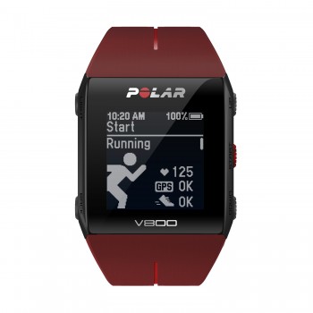 Polar V800 GPS'li Nabız Kontrol Saati Red/Hr + Göğüs Bandı