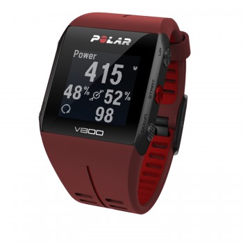 Polar V800 GPS'li Nabız Kontrol Saati Red/Hr + Göğüs Bandı