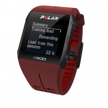 Polar V800 GPS'li Nabız Kontrol Saati Red/Hr + Göğüs Bandı