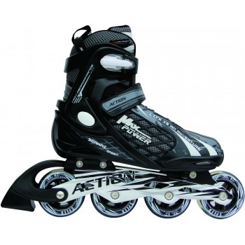 Action ABEC7 Inline Siyah Paten (PW-125V) - S (32-35)