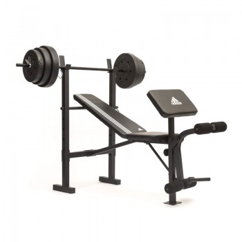 Adidas Ağırlık Sehpası 45 KG Ağırlık ile Beraber - ADBE-10349 Essential Bench
