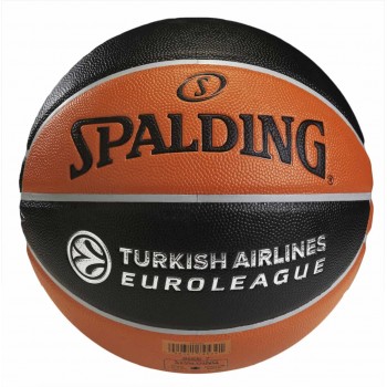 Spalding TF-500 Basket Topu Turkish Airlines Euroleague Basketbol No:5