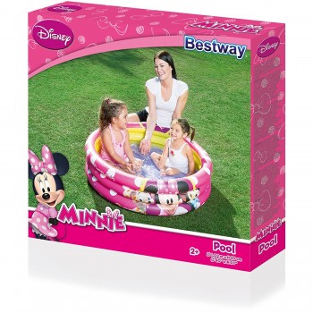BESTWAY MİCKEY MOUSE MİNNİE ÜÇ HALKALI ÇOCUK HAVUZU 40 BESTWAY MİCKEY MOUSE MİNNİE ÜÇ HALKALI ÇOCUK HAVUZU 40