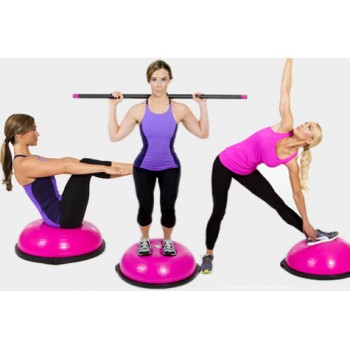 Bosu Balance Trainer Pembe Renk Pro Addition (350050)