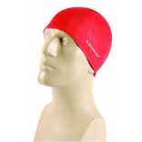 Dunlop Kırmızı Renkli Likra Yüzücü Bonesi - Yetişkinler İçin