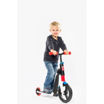 Scoot And Ride Beyaz-Kırmızı-Mavi Renk Highfreak Ayarlanabilir Scooter