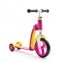 Scoot And Ride Pembe-Sarı Renk Highway Baby+ Ayarlanabilir Scooter