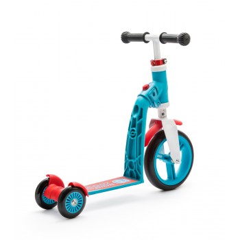 Scoot And Ride Mavi-Kırmızı Renk Highway Baby+ Ayarlanabilir Scooter