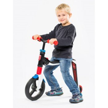 Scoot And Ride Beyaz-Kırmızı-Mavi Renk Highfreak Ayarlanabilir Scooter
