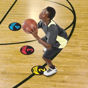 SKLZ Shot Spotz - Basketbol Antrenman İşaretleri ve Oyun Seti