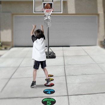 SKLZ Shot Spotz - Basketbol Antrenman İşaretleri ve Oyun Seti