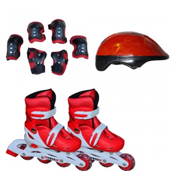 Avessa Paten & Koruma Seti 35-38 Kırmızı