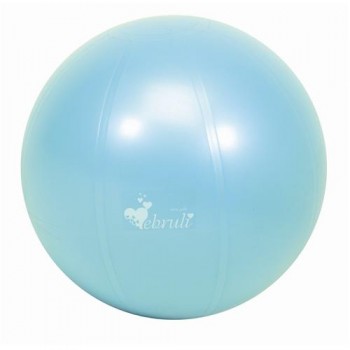 Ebruli Antiburst Pilates Topu - 55 cm (Turkuaz Renkli) + 20 Cm Mini Pilates Topu Hediyeli